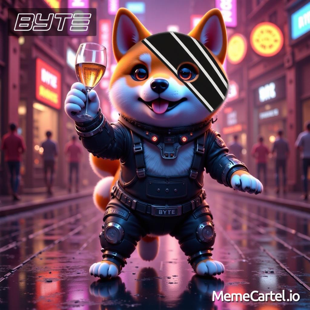 Chief_BYTE's tweet photo. @MemeCartel_io @Djang0xdE @ByteDogToken Cheers @MemeCartel_io https://t.co/4KBtavgRU4