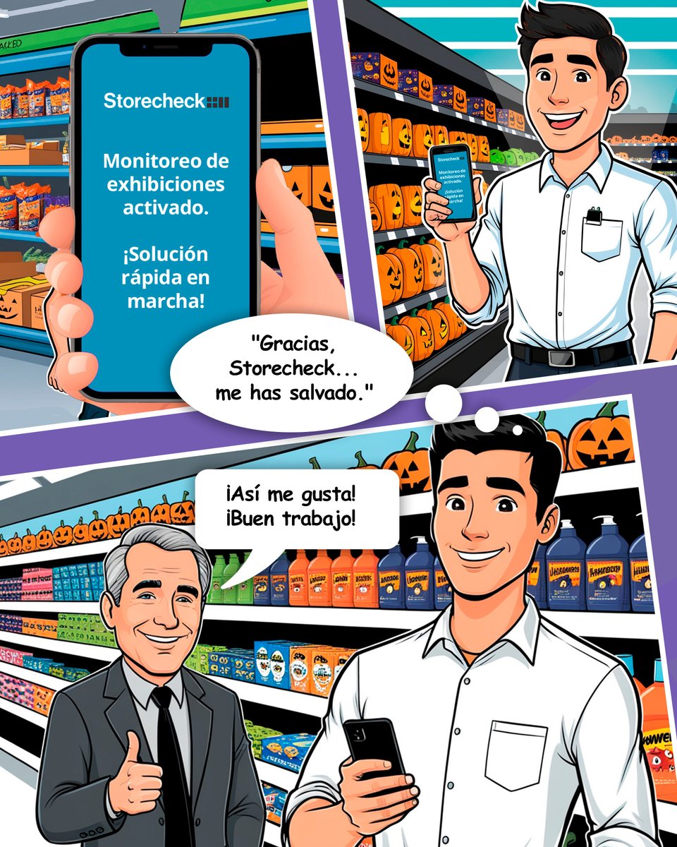 _Storecheck's tweet photo. 🎃👻 Historia de terror del trade marketing vol. 2: "Cuando las exhibiciones no están listas…" 🎃👻

#HalloweenRetail #EjecuciónPerfecta #RetailInteligente #Storecheck #HistoriasDeTerror https://t.co/UUtL18ArJe