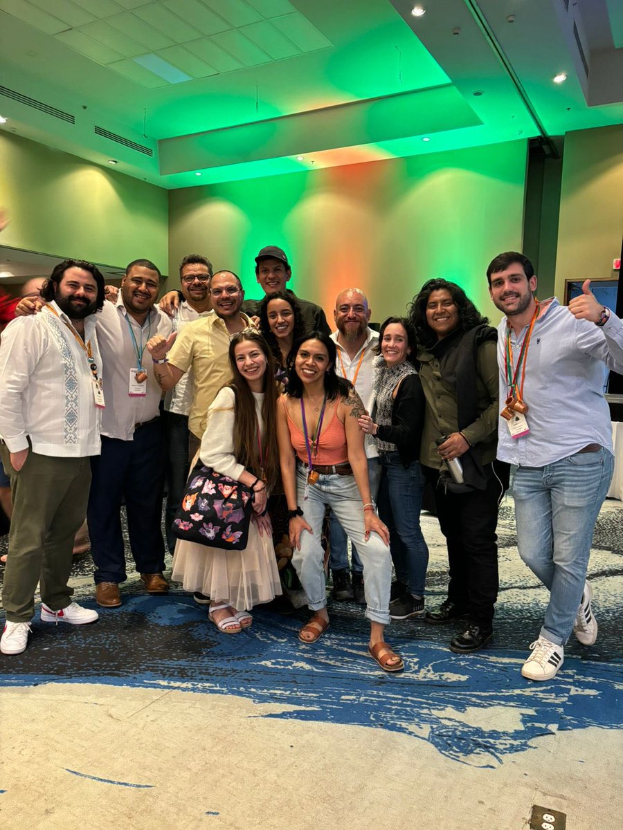 Lycaste_sp's tweet photo. Before October finishes, a short documentation of my first great experience at the North American Society for Bat Research Symposium, held in GDL 🇲🇽 
The @EDGEofExistence has been a great transformative opportunity ✨🦇 https://t.co/q0lfvr17md
