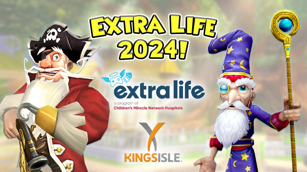 We did it! Congrats KingsIsle Gamers on passing our Extra Life goal of raising $15,000! 🎉

Our goal has increased to $25,000. Join our team today and help kids in need! extra-life.org/team/68576 <a href="/Wizard101/">Wizard101</a> <a href="/Pirate101/">Pirate101</a> <a href="/ExtraLife4Kids/">Extra Life</a>