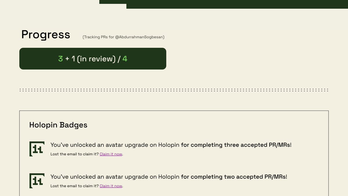 abdurrahman_osx's tweet photo. Completed my first hacktoberfest 😁 https://t.co/UK9CFSQSCj