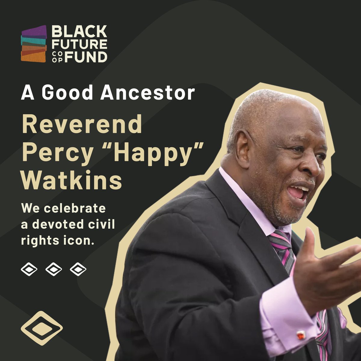 Honoring Reverend Percy “Happy” Watkins, a beloved civil rights activist, Spokane NAACP leader, and MLK March co-founder, who joined the ancestors at 82.

Known for his annual recitation of Dr. King’s “I Have a Dream” speech, his legacy lives on. Rest in power, Reverend Watkins.