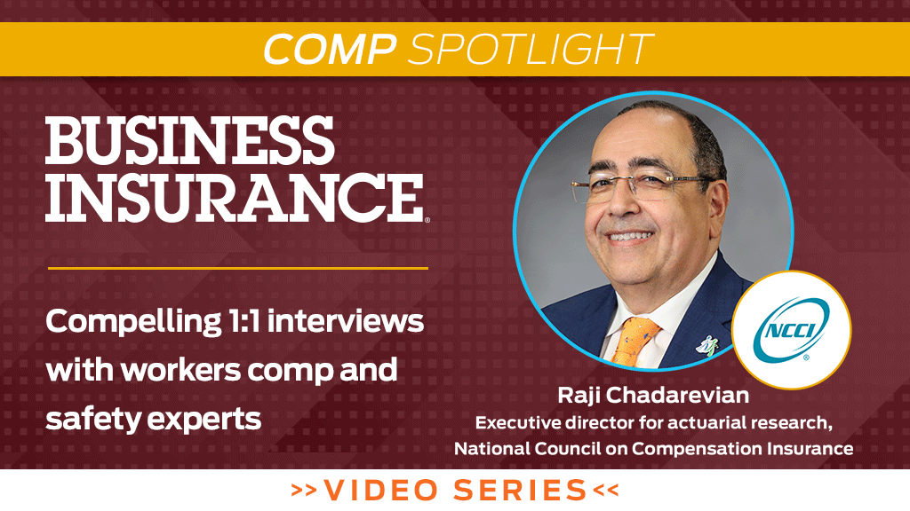 BusInsMagazine's tweet image. Raji Chadarevian, executive director for actuarial research at the National Council on Compensation Insurance, discusses the state of opioids in workers compensation.

Watch now: bit.ly/3YIxxU1

@NCCI  #workerscompensation #opioids #compensationinsurance