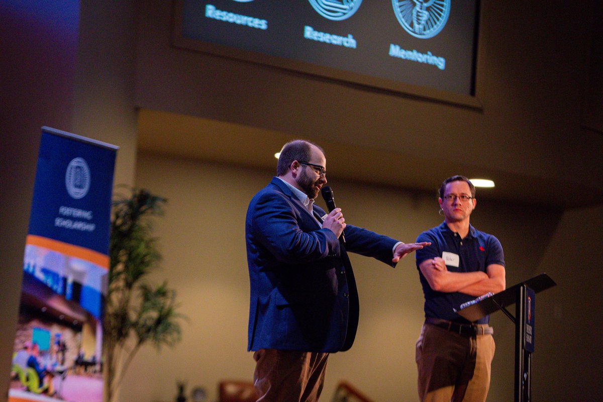 PhoenixSeminary's tweet photo. This past Saturday we were proud to host @TextAndCanon 's event: The Bible &amp; Technology. @drjohnmeade and @pjgurry gave wonderful presentations focusing on Multi-spectral Imaging, 3D Scanning, and AI/Machine Learning as they relate to ancient manuscripts. https://t.co/PITDtuYGU1