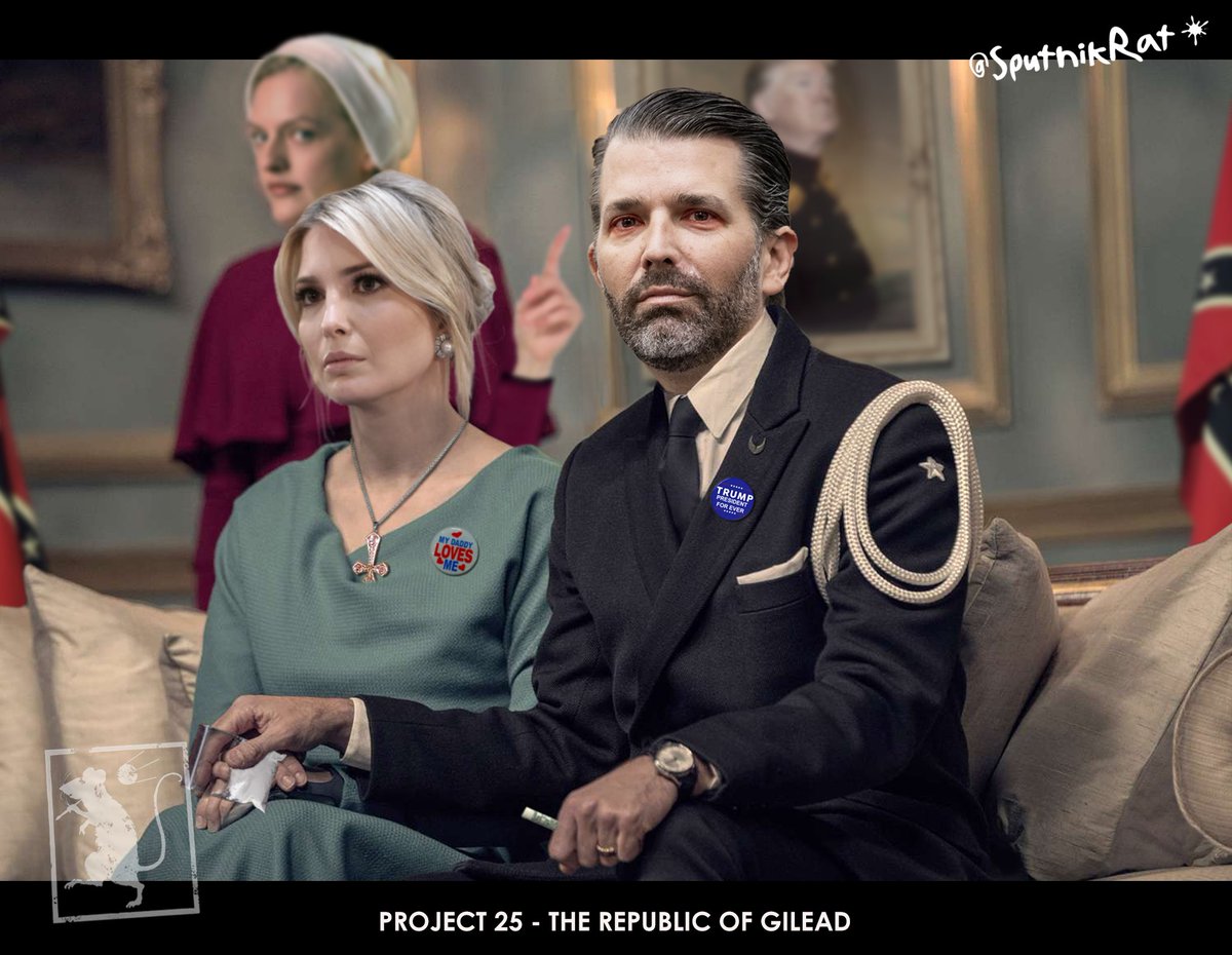 America, don't vote for The Handmaid's Tale. #Project25 #TrumpIsUnfitForOffice #TrumpNaziRally