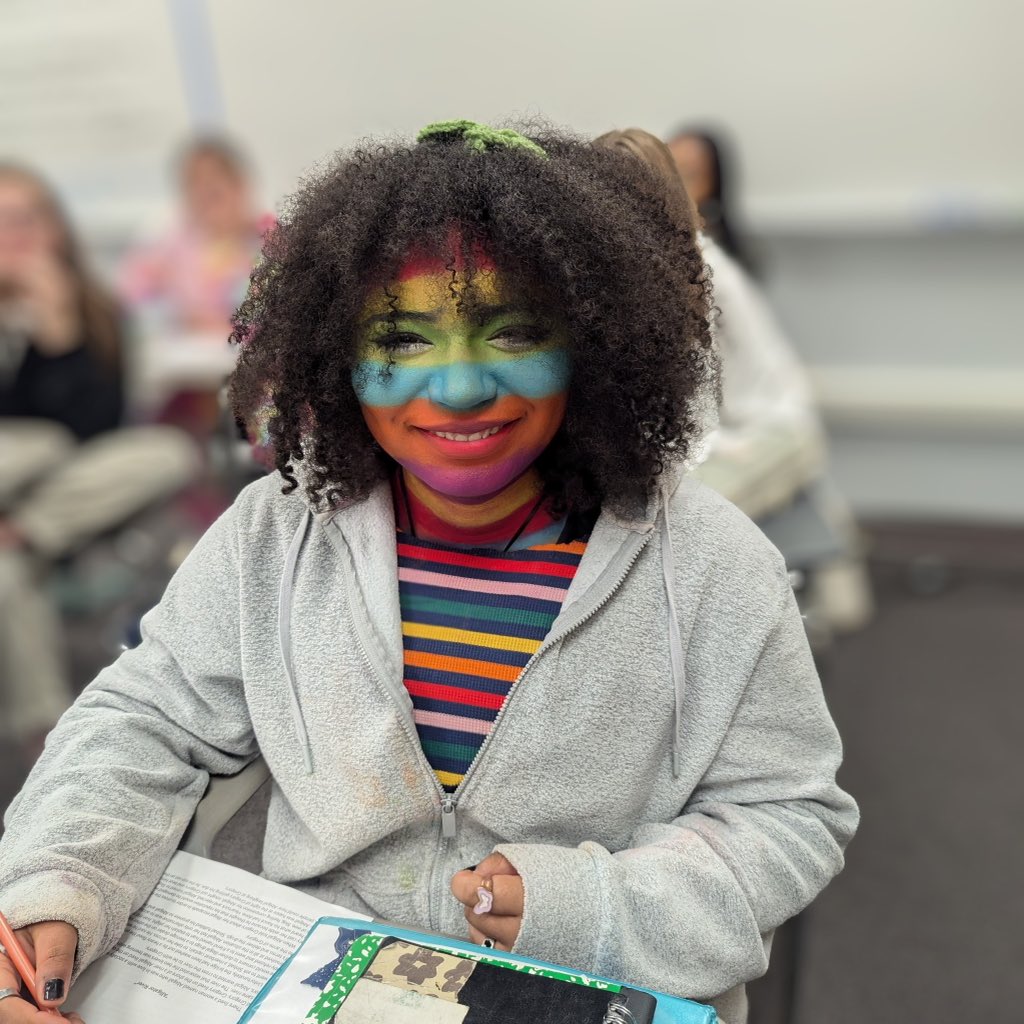 Amari’s Halloween costume was inspired by literature!