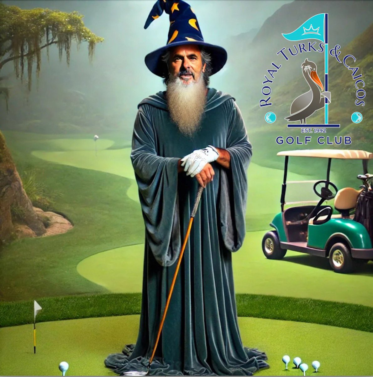 Turns out, I don’t need a caddie when rocking a wizard robe— I’ve got magic on my side. 🧙‍♂️✨ This Halloween at Royal Turks and Caicos Golf Club, I traded the fairway for a ‘spell-way,’ casting drives and nearly summoning a hole-in-one. 🏌️‍♂️🪄
 
Come for the golf, stay for the