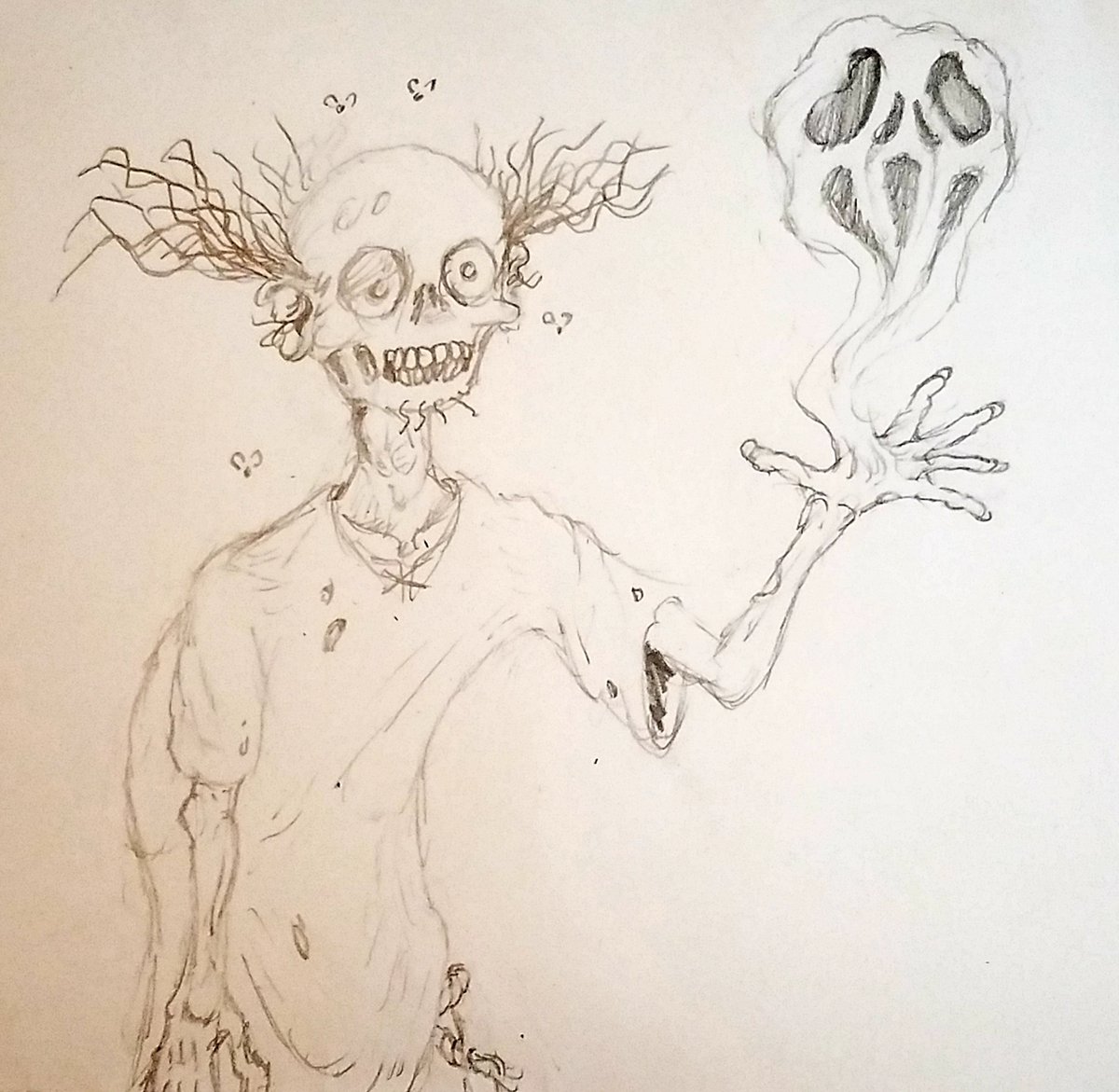 kombuchaclock's tweet photo. @Bodega_baddie Sketch of Randall recently drawn on a whim https://t.co/RTe1RBgDeo