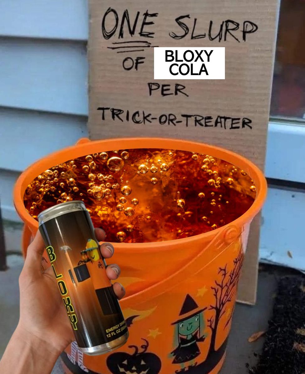Bloxy_News's tweet photo. don't be too greedy #Halloween https://t.co/TCtXbFeiDL