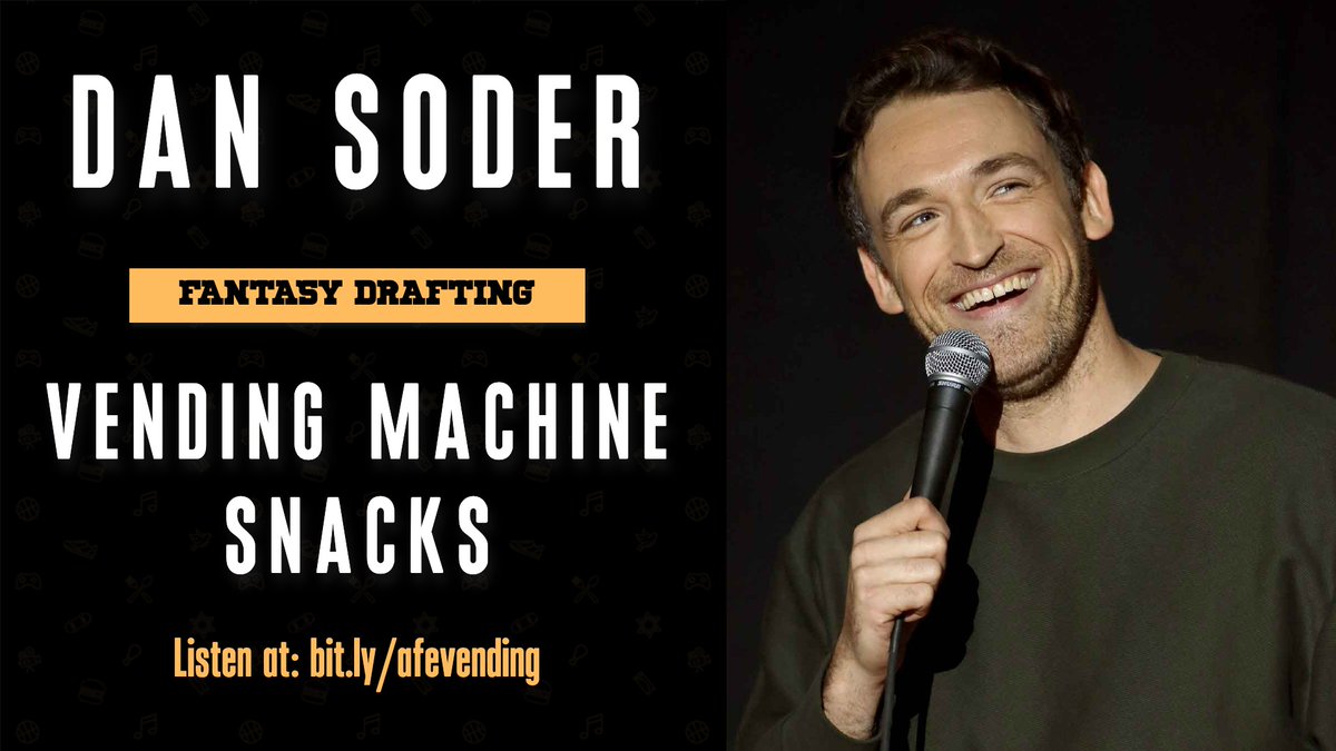 An All-Timer AFE with <a href="/DanSoder/">Dan Soder</a>. 

We drafted Vending Machine Snacks.

Quote with your top picks!
