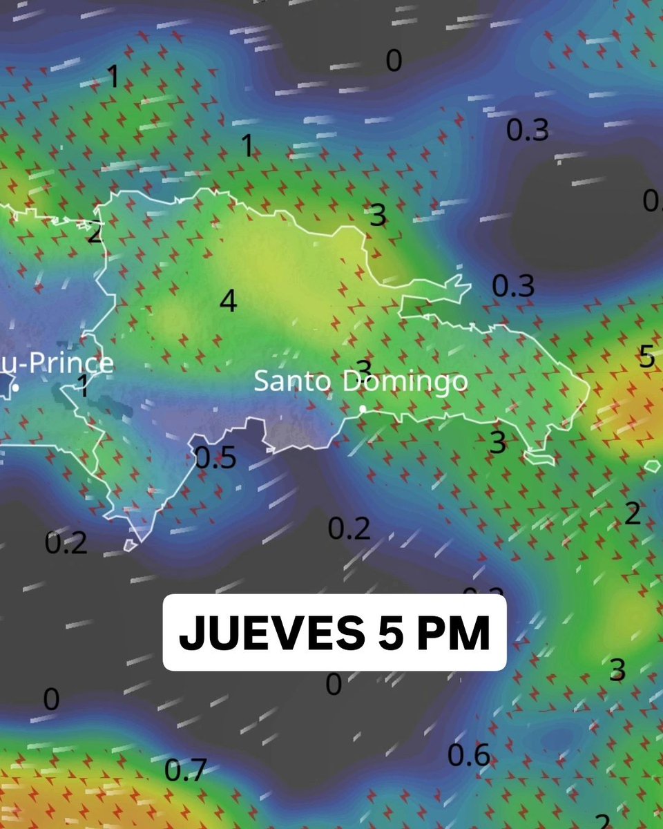 JeanSuriel's tweet photo. 🔴🔴ATENCIÓN🔴🔴
Ha llegado el momento de estar atentos a la combinación de varios fenómenos atmosféricos en el Caribe central, los cuáles incrementarán las precipitaciones y el potencial de inundaciones en República Dominicana: los modelos de pronóstico prevén la extensión de las lluvias en los próximos 10 días.

🔴Hoy jueves tendremos la permanencia de la vaguada junto a los efectos remanentes del sistema frontal generando precipitaciones entre moderadas y fuertes en gran parte del país: se eleva el potencial de inundaciones repentinas esta tarde hacia el norte, noreste, Cordillera Central, este y sureste.

Sigue ⬇️