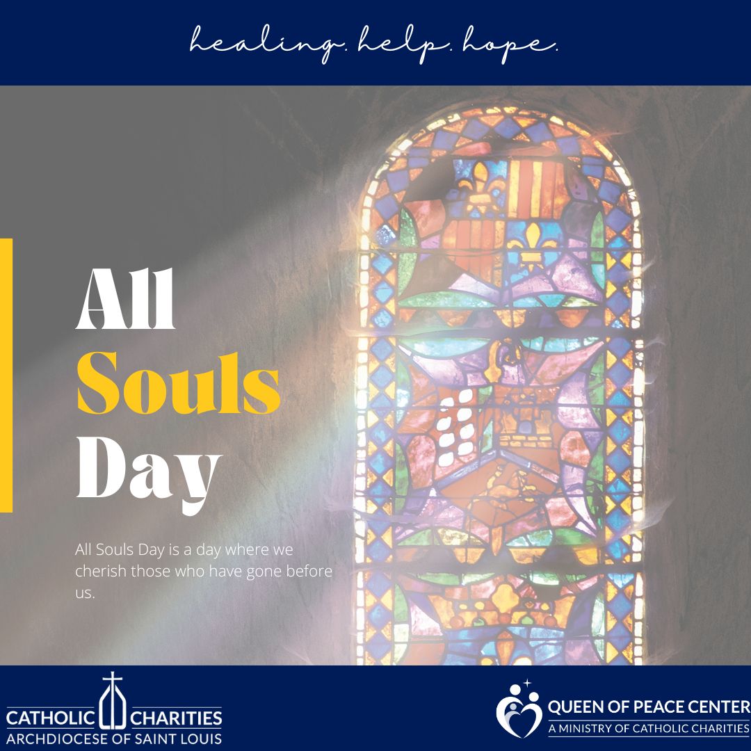 We are honoring All Souls Day today! Our thoughts &amp; prayers go out to women facing substance-use disorders, their families, &amp; at-risk youth past, present &amp; future. We are working to empower healing &amp; hope for brighter tomorrows. 💖🏠 #AllSoulsDay #FamilySupport #ccstloneministry