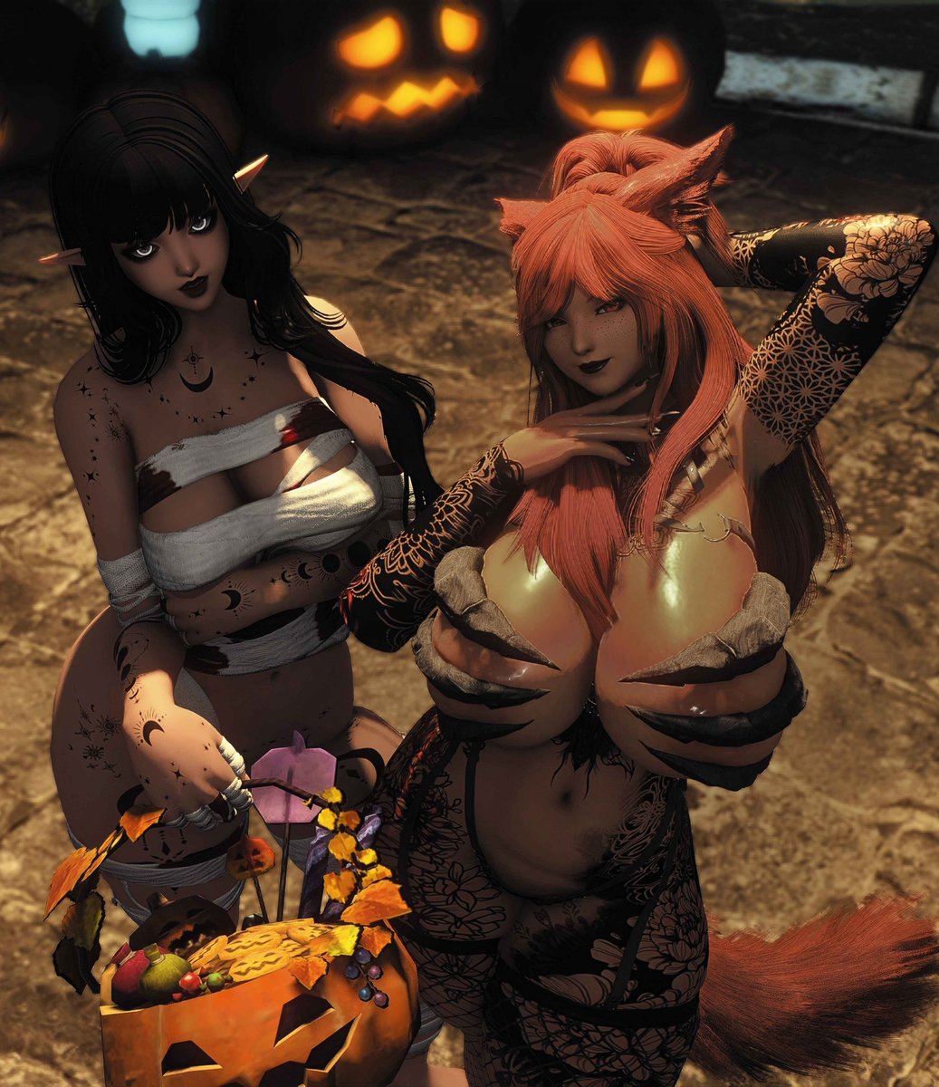 Trick or treat~ 🖤🧡

ft: <a href="/KimikoEtoile/">Chiaki~❤️</a>