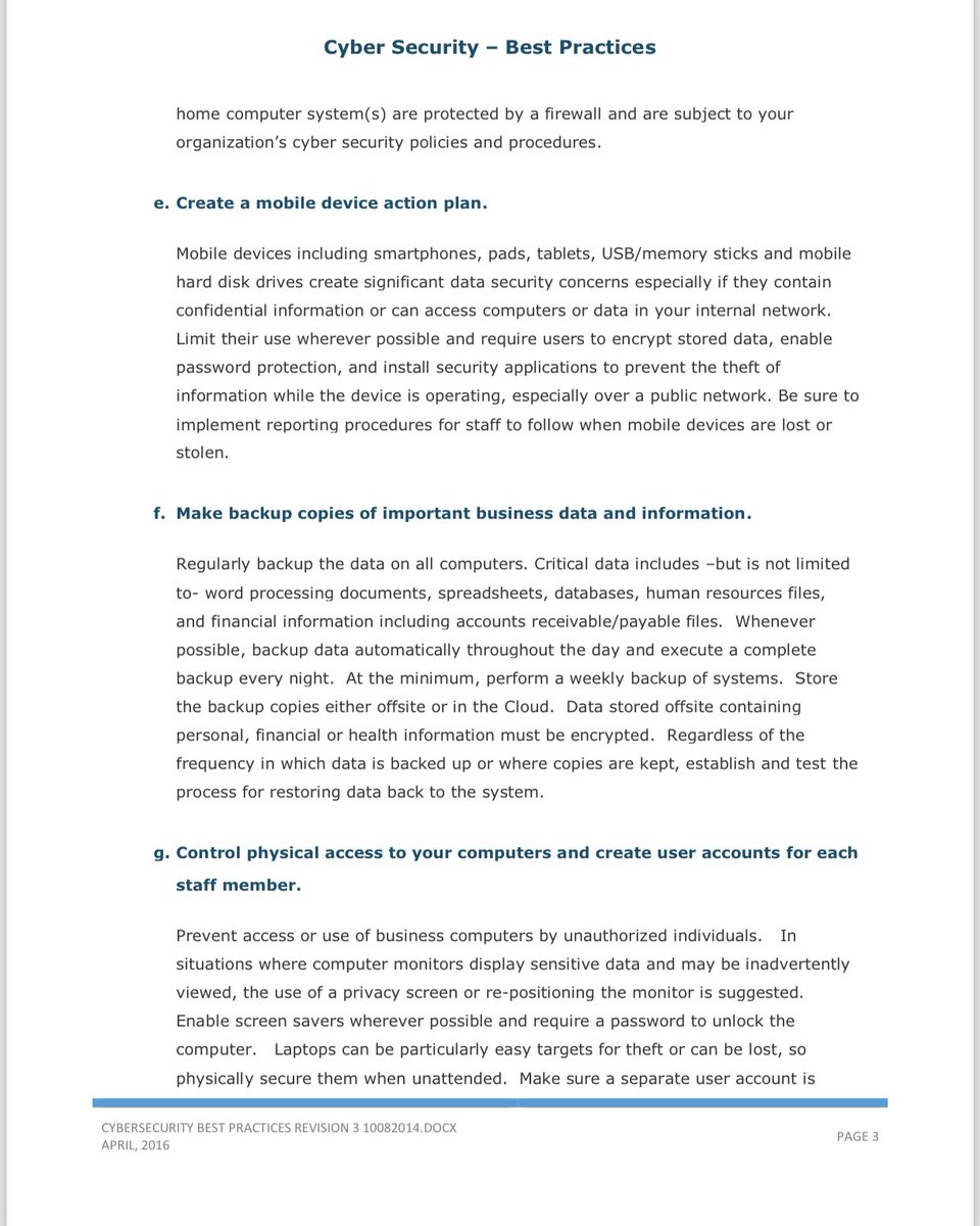 d4rk_intel's tweet image. CYBERSECURITY - Best Practice PDF is available for distribution. Having this in your closet is a must! For those in need, kindly indicate for immediate distribution. 

This PDF is super rich!

- It also has additional links for cybersecurity information