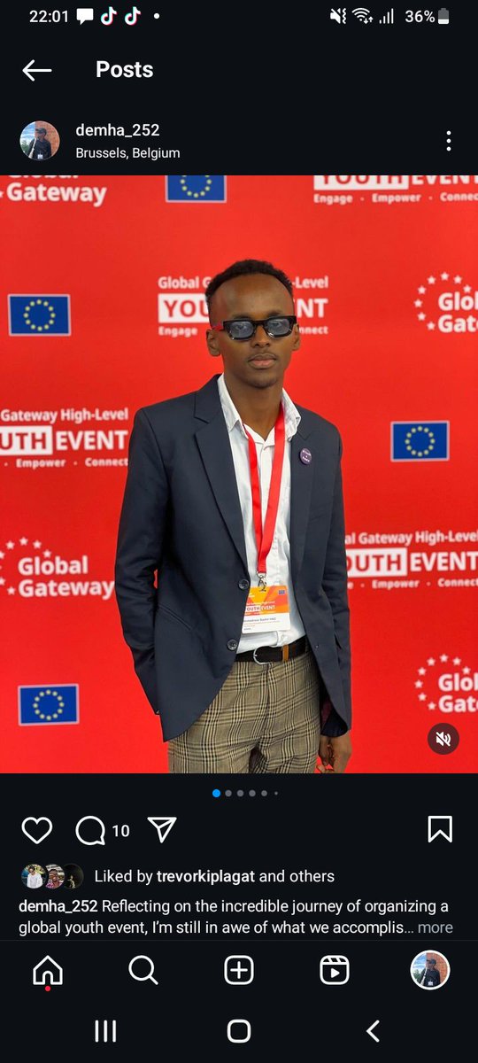 Ahmednoor_Haji's tweet photo. Honored to organize &amp; attend the Global Gateway High-Level Youth Event🇧🇪 in my role as a Youth Sounding Board member for @EU_Commission and present young people's recommendations on their vision for the next Commison.

Youth are essential partners in shaping a brighter future! https://t.co/mcXzUyPWej