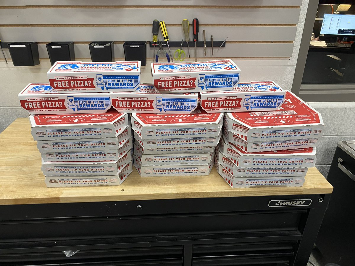 Big thank you to <a href="/rwineinger/">rwineinger</a> for feeding the crew today!!!