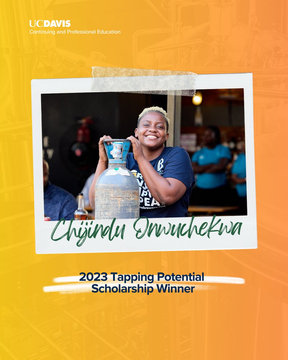 UCDavisCPE's tweet photo. Beer needs your help! 🚨🍺 Today is your LAST chance to support Tapping Potential, our diversity-focused brewing scholarship.

We're so close to achieving our goal, but we're not there yet! Can you help us?

👉 A gift of any size makes a huge difference: https://t.co/e1FquXSq96 https://t.co/u9mjcTTw8d