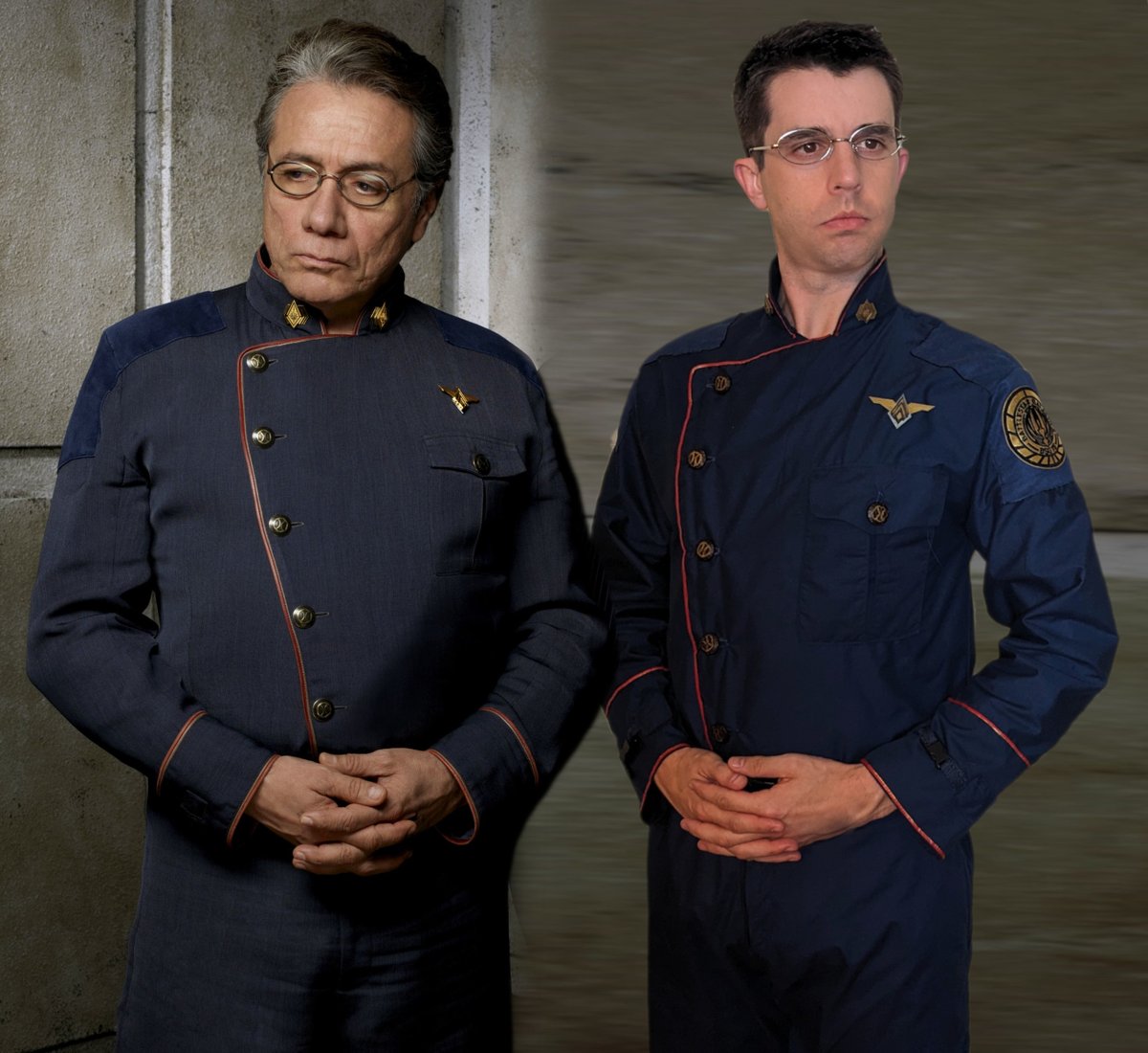 reidhschmidt's tweet photo. Fleeing from the Cylon tyranny, the last Battlestar, Galactica leads a rag-tag fugitive fleet on a lonely quest... a shining planet known as Earth.

#BattlestarGalactica #Adama #Halloween2024 https://t.co/GsofZ2EZkn