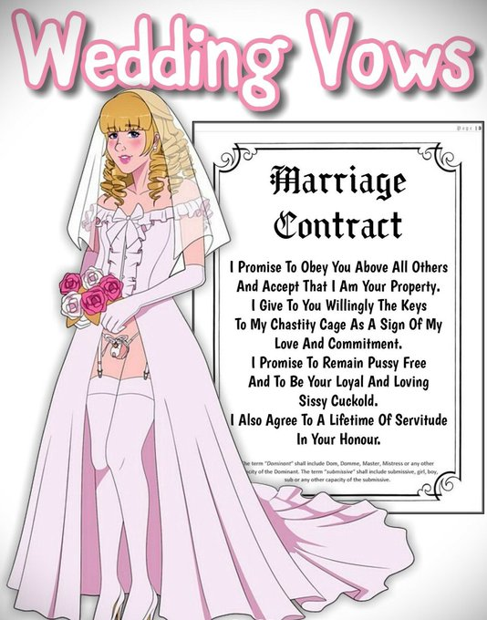 SissyOlivia's tweet photo. And this contract is up for sale! https://t.co/3XJLdmmcoR