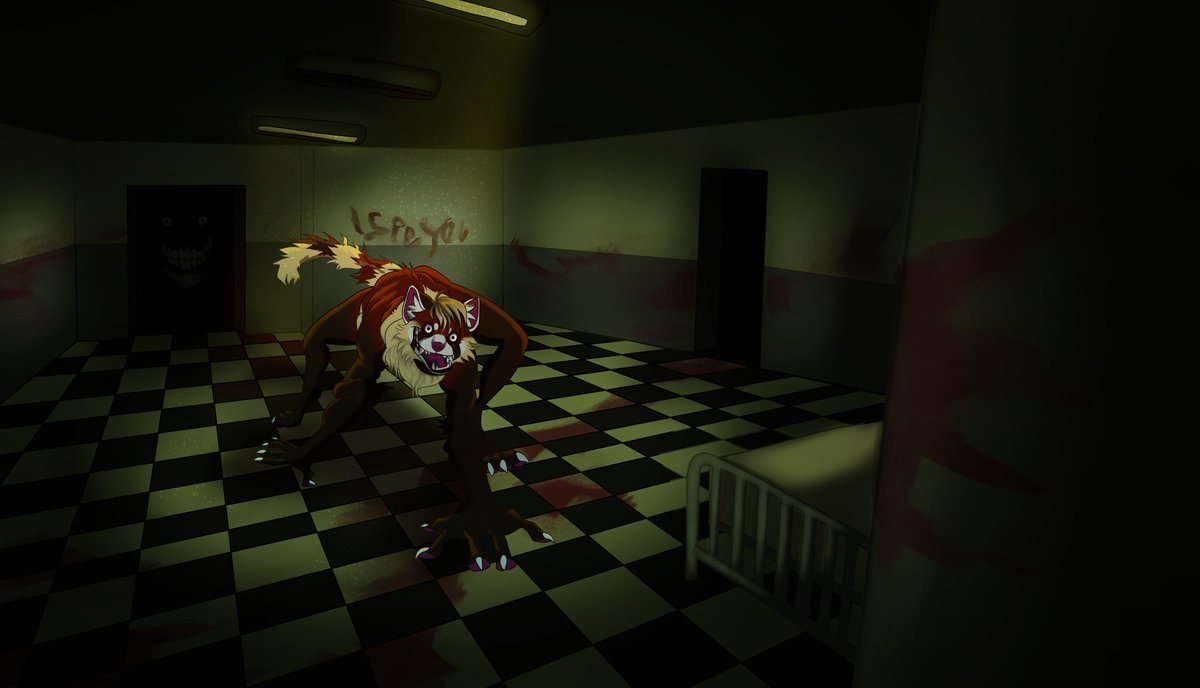 Evilthewolf's tweet image. Happy Halloween everyone! Spooky @KrispyThePanda is coming for you
.
#furry #furryart #furryfandom #digitalart #art #anthroart #anthro #illustration #artist