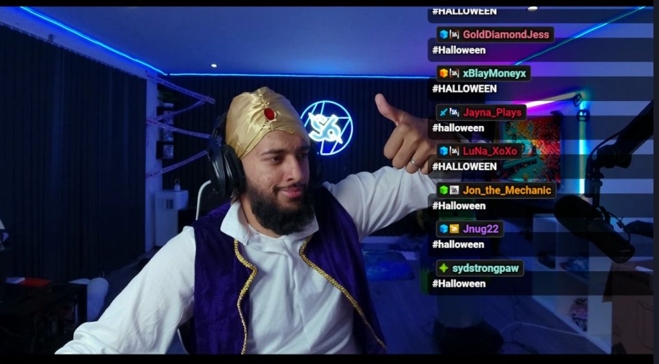 S6HHM's tweet photo. #1 Temu Version of Aladdin is HERE ✨

1st Halloween Stream with CRAZY Jump Scare sounds happening LIVE NOW - Link ⬇️ @KickCommunity

#KICKorTREAT 👻 https://t.co/VlyOEC72bS