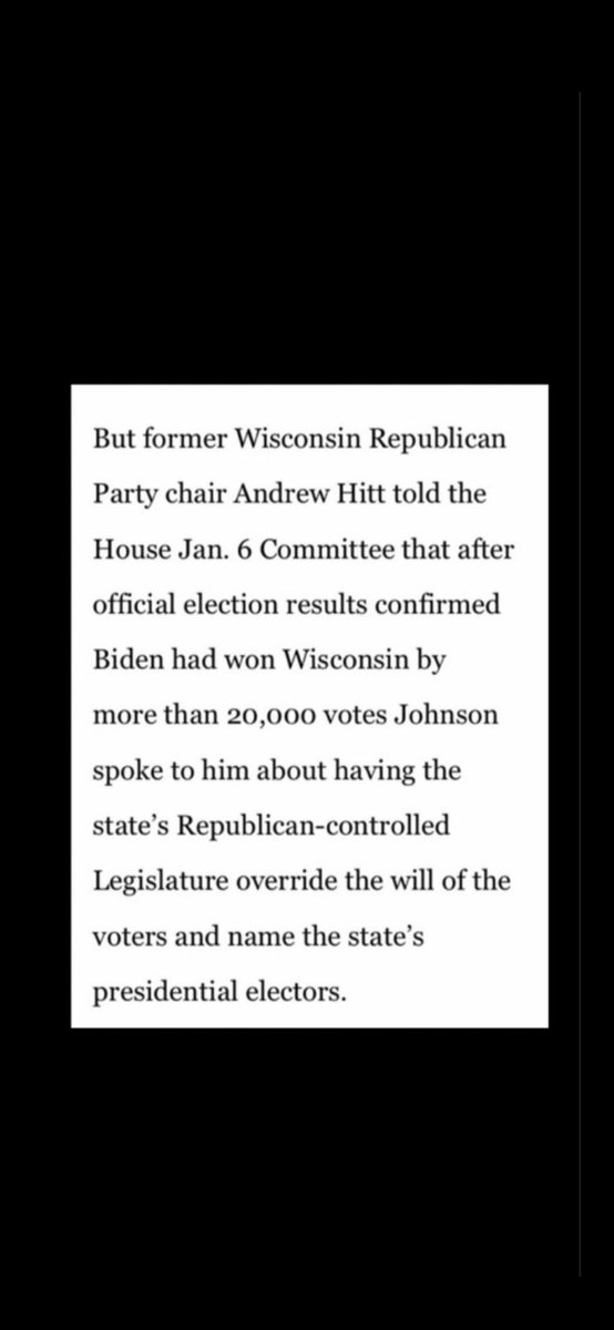 kid_riles's tweet image. For those who wonder why I despise Ron Johnson, it’s simple. 
He planned, coordinated, and participated in the January 6th fake elector slates scheme. 

He is a traitor. 
He is a liar. 
He is pure fucking garbage.

Fuck you @SenRonJohnson 
Fuck you forever.