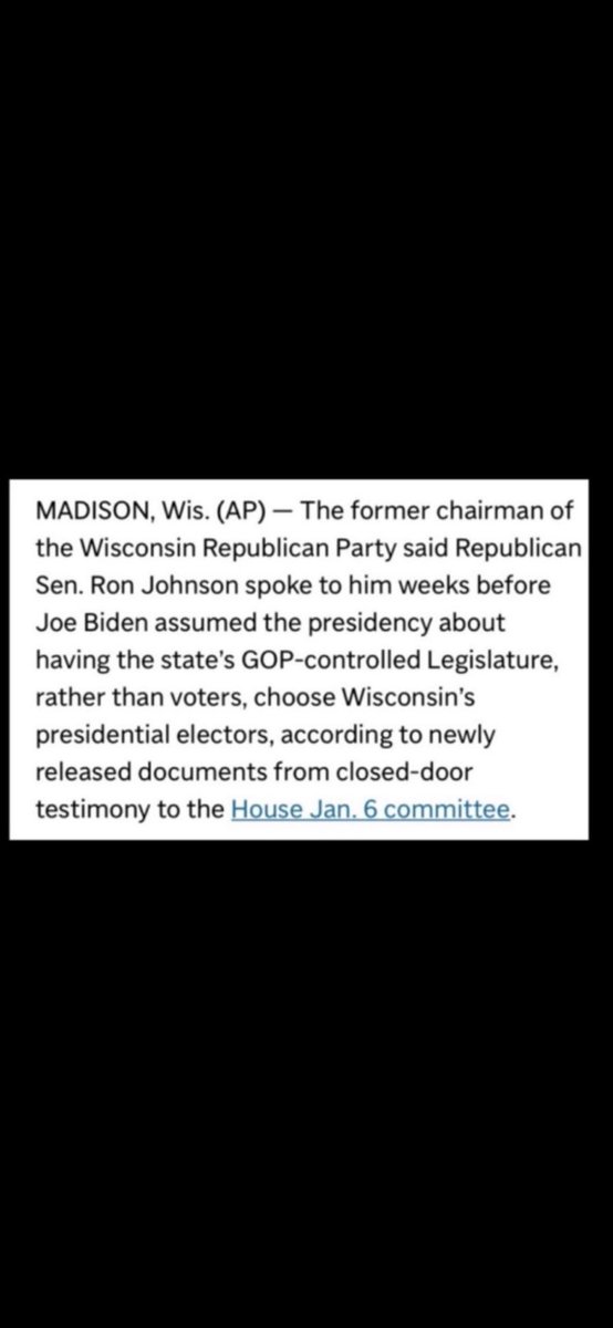 kid_riles's tweet image. For those who wonder why I despise Ron Johnson, it’s simple. 
He planned, coordinated, and participated in the January 6th fake elector slates scheme. 

He is a traitor. 
He is a liar. 
He is pure fucking garbage.

Fuck you @SenRonJohnson 
Fuck you forever.