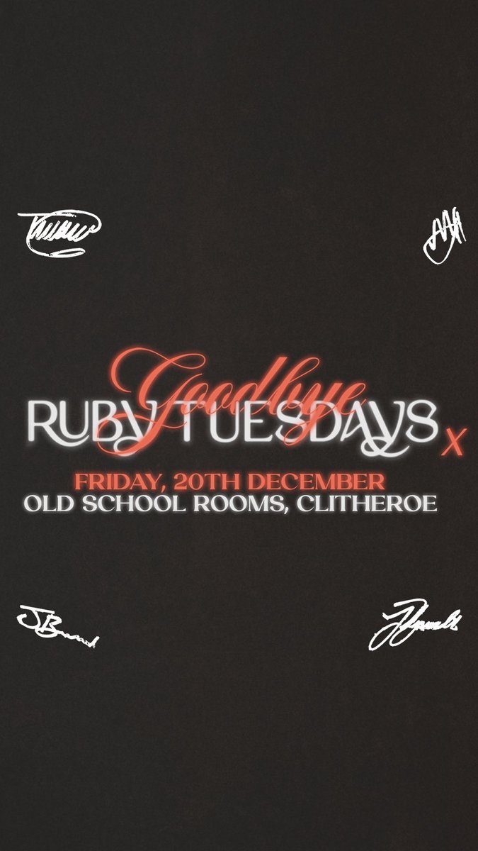 THE RUBY TUESDAYS tweet media