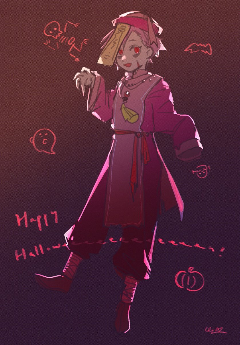 還沒有......
我的萬聖節......還沒有結束......
（塗鴉慢了）