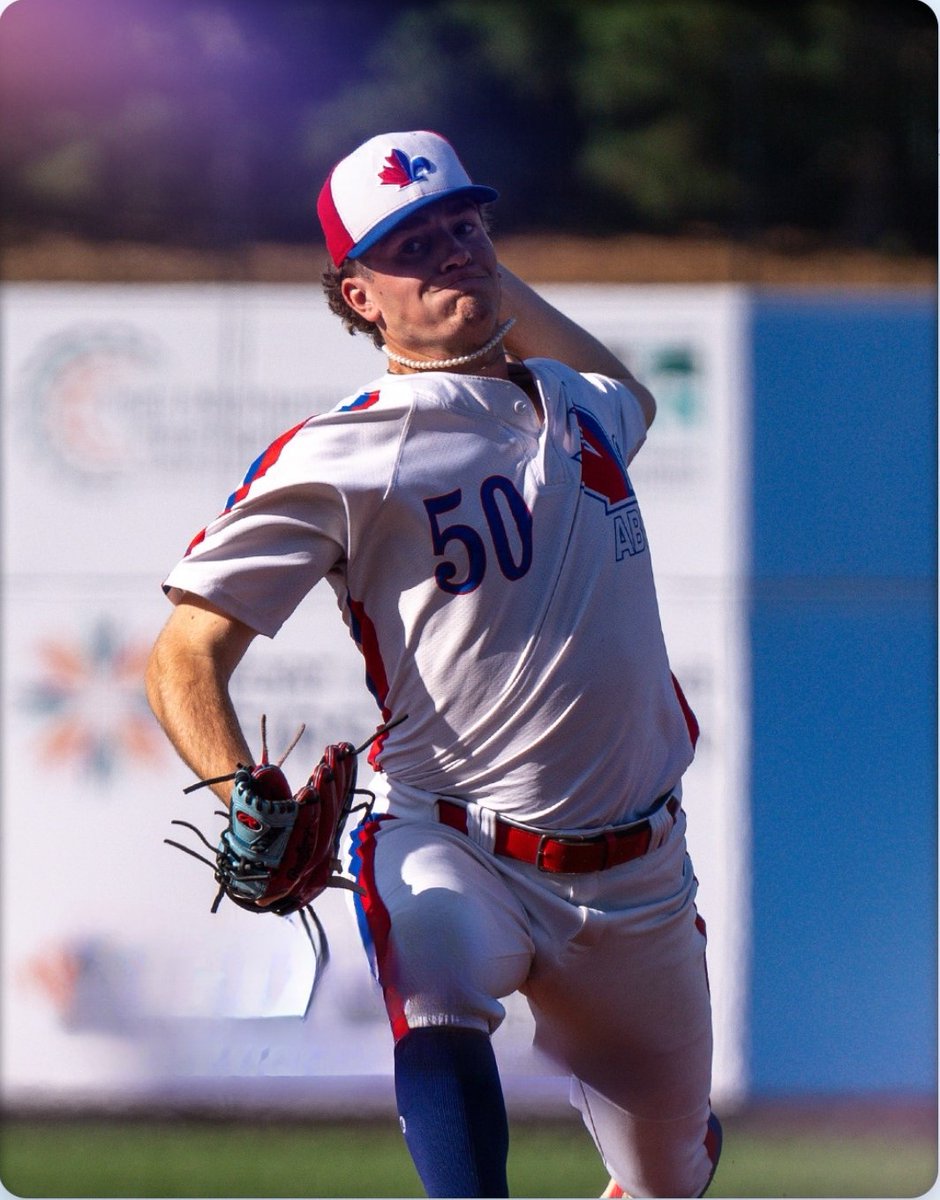 Great 2024 year for me with <a href="/ABCacademie/">Académie de Baseball du Canada</a> 

Invited to <a href="/BaseballCANJNT/">Baseball Canada Junior National Team (18U)</a> 🇨🇦
Invited to TBJ Canadian Futures Showcase 
Committed to <a href="/RutgersBaseball/">Rutgers Baseball</a> for 2026

Final stats line:
76 IP
38 H
12 ER
27 BB
111 SO
1.105 ERA
0.855 WHIP

Time to grind for 2025 💪⚾️💪