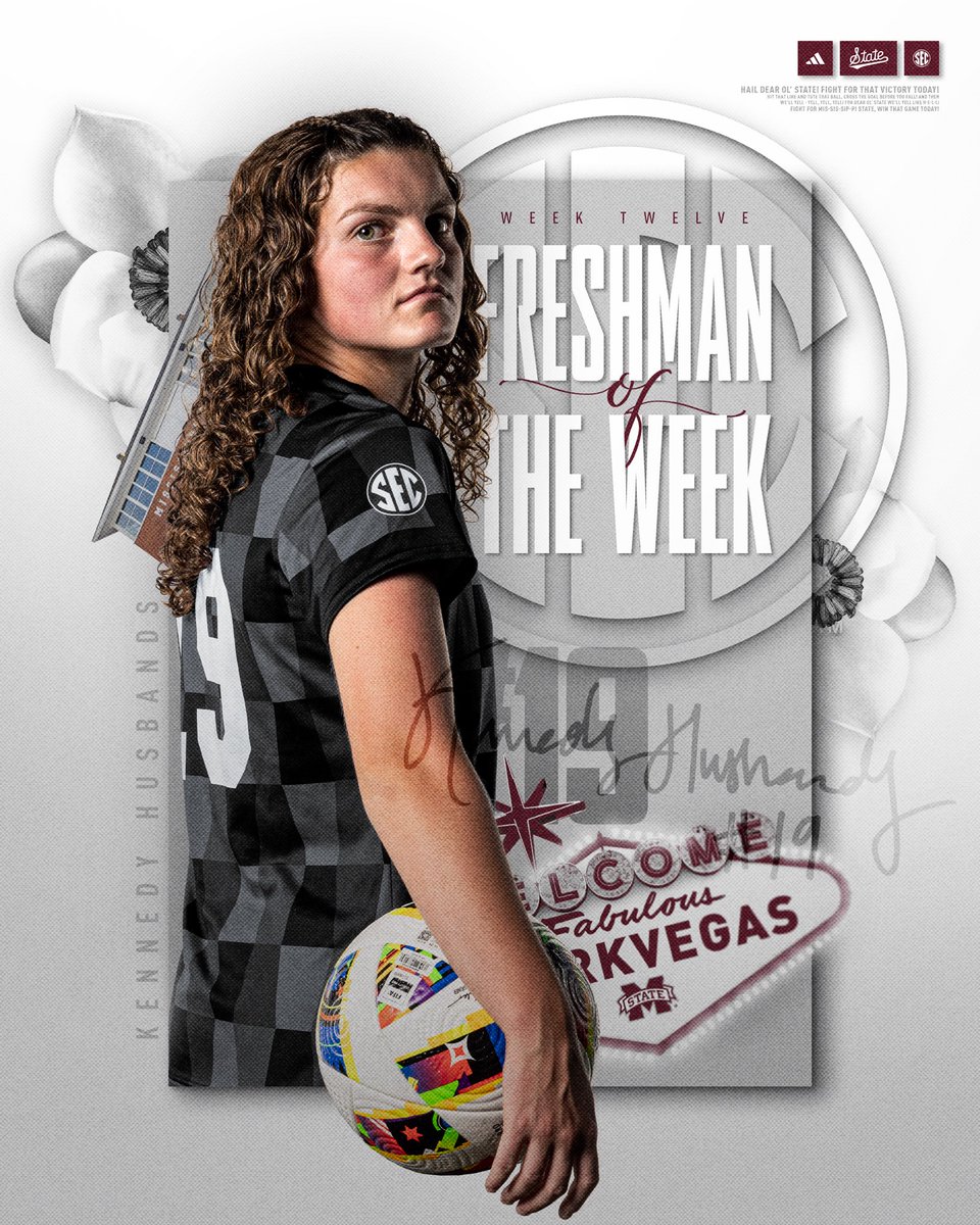 Mississippi State Soccer (@hailstatesoc) on Twitter photo ๐๐๐พ ๐๐๐๐๐๐๐ผ๐ ๐๐ ๐๐๐ ๐๐๐๐ โผ๏ธ
Congratulations, <a href="/kennedyhusbands/">kennedy.husbands</a>!
#HailState๐ถ || <a href="/SEC/">Southeastern Conference</a> ๐๐๐พ ๐๐๐๐๐๐๐ผ๐ ๐๐ ๐๐๐ ๐๐๐๐ โผ๏ธ
Congratulations, <a href="/kennedyhusbands/">kennedy.husbands</a>!
#HailState๐ถ || <a href="/SEC/">Southeastern Conference</a>