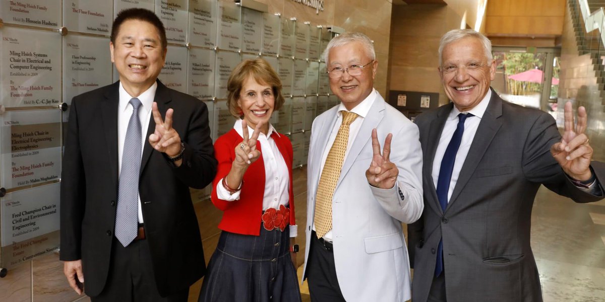178. That’s how many Ph.D. students Professor C.-C. Jay Kuo has helped graduate during his 35-year career at USC. Kuo, who was named the new Ming Hsieh Chair in Electrical and Computer Engineering-Systems at the USC Viterbi School, was honored at a ceremony earlier this month.