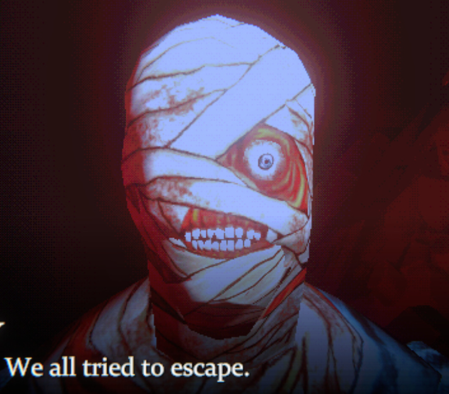 EyePatchWolf's tweet photo. I streamed a bunch of weird horror games over Ghostober, here were my top 5: https://t.co/KtjkGCHI5S