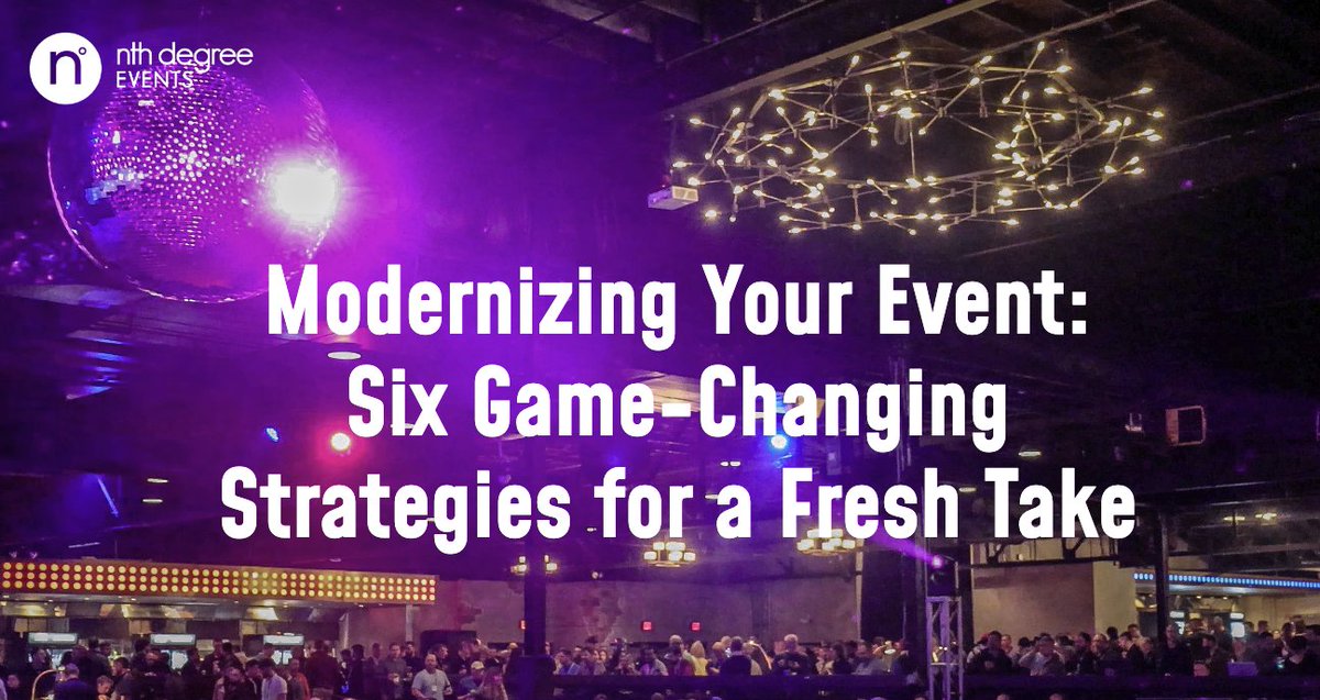 Event attendees are no longer satisfied with standard, work-centric events—they seek meaningful experiences that resonate with their personal and professional expectations. Unlock unforgettable events with Nth Degree’s latest white paper! Download today! bit.ly/4f0fX3w