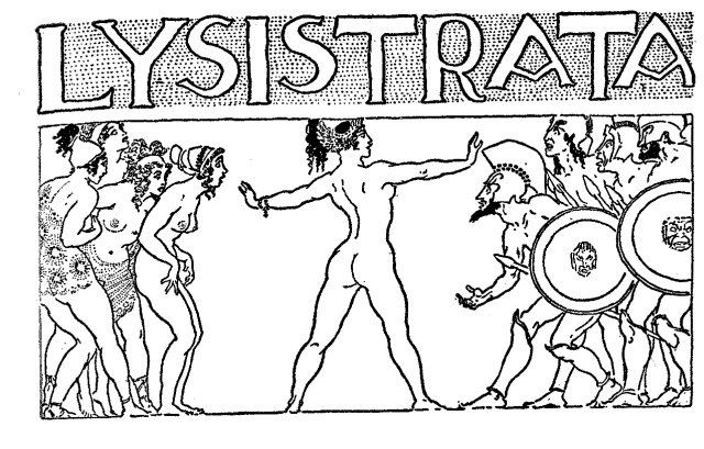 The women will prevail. #Lysistrata