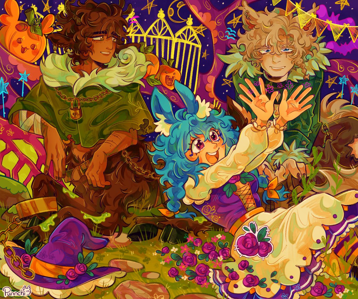 punnchi_030's tweet photo. [oc] Happy Halloween🎃✨ https://t.co/Jiboqo4TOL
