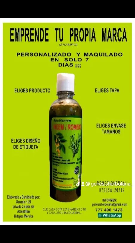 Vikthorguayabo's tweet photo. @ricardomedijo también hacemos shanpo herbal de Neem Romero Espinocilla y chile y personalizado y quisiera mandarle unas muestras para que no se te caiga el pelo, muchas gracias solo espero la dirección 
Gracias https://t.co/o9HIf8njbr