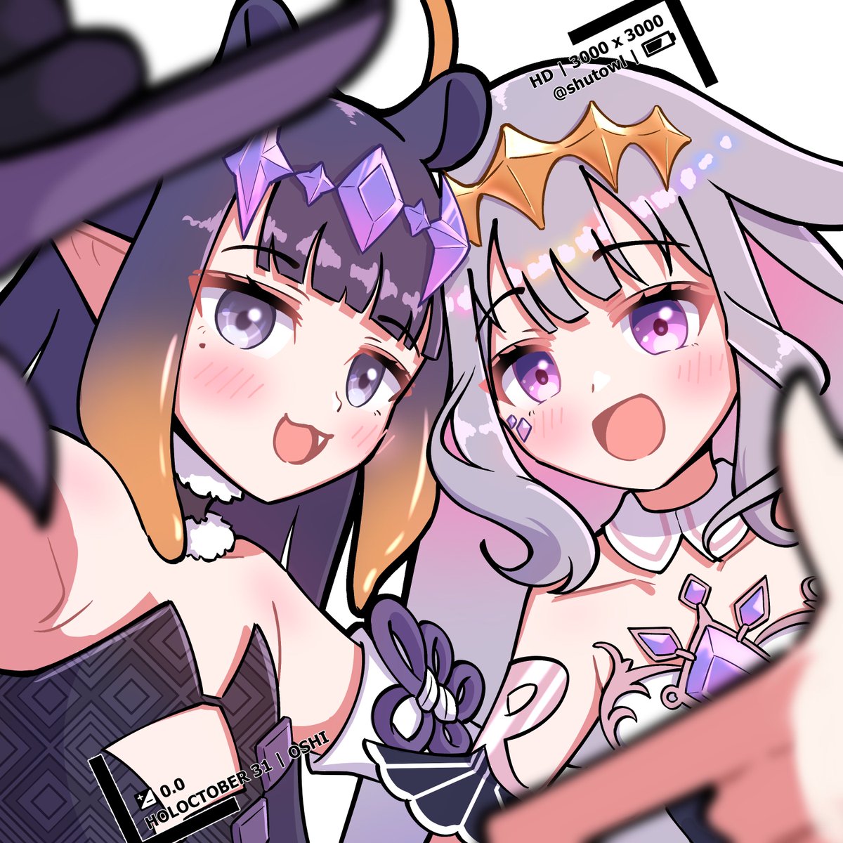 shutowl's tweet photo. Day 31: Oshi(s)🐙🗿
#HOLOctober #inART #bijouwled https://t.co/1Q7xHw5iXT