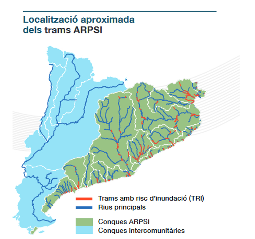 El Pla INUNCAT <a href="/aigua_cat/">ACA</a>  (2017) analitza i cartografia el risc d'inundació a les conques internes de Catalunya, on vivim la majoria de gent. Tots els ajuntaments el coneixen i han d'identificar els punts d'actuació prioritària per reduir el risc ⏩ interior.gencat.cat/ca/arees_dactu…