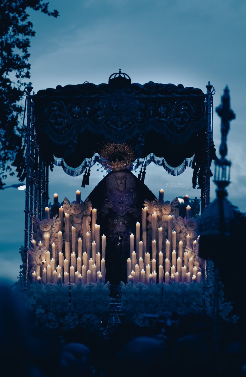 _JesusGiraldo_'s tweet photo. Con esta tremenda luz recibe Sevilla a la Virgen de La Estrella. #25añosCoronaciónEstrella https://t.co/fFint0eetU