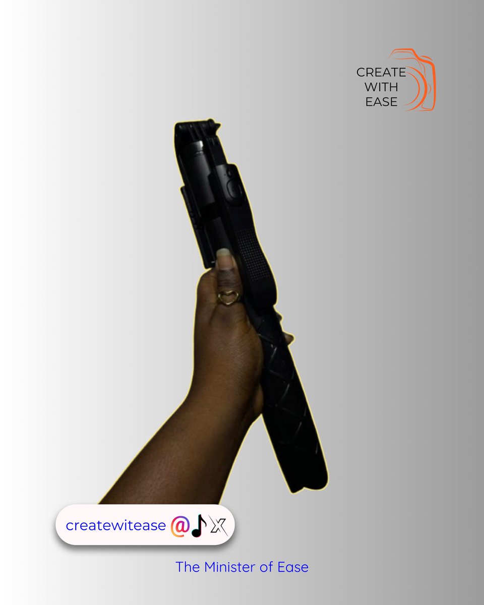 thecwease's tweet photo. ✨Introducing Your New Bestie 🤭

Create With Ease with the Minister of Ease 😊

#selfiesticktripod 
#contentcreationtools 
#createwitease
#easeyourcontent
#theministerofease https://t.co/Yet6CaOjP6