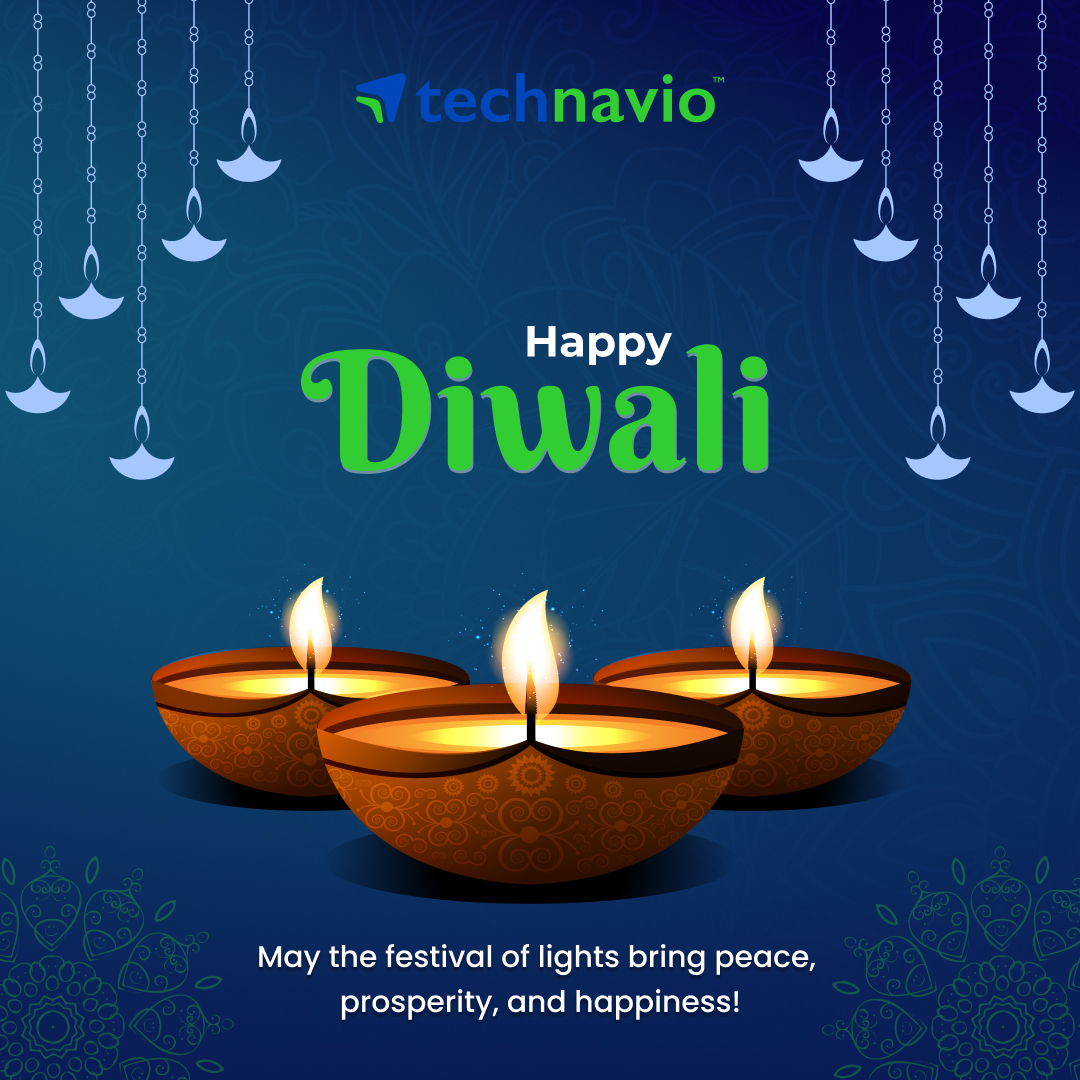 Wishing for a Diwali filled with light, prosperity, and joy. Happy Diwali from our team Technavio ! 🪔✨

#HappyDiwali #FestivalOfLights #DiwaliWishes