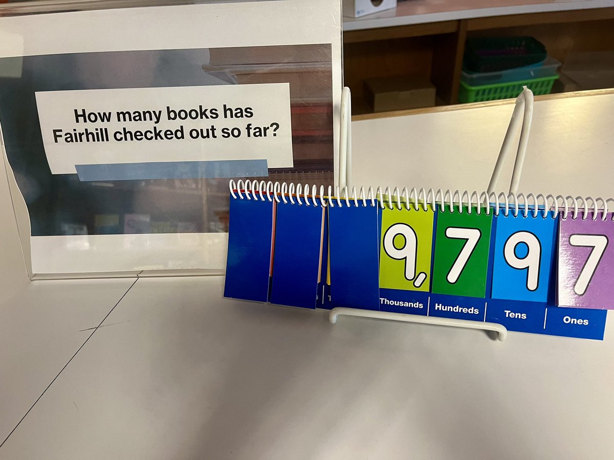 Fairhill ES Library tweet media