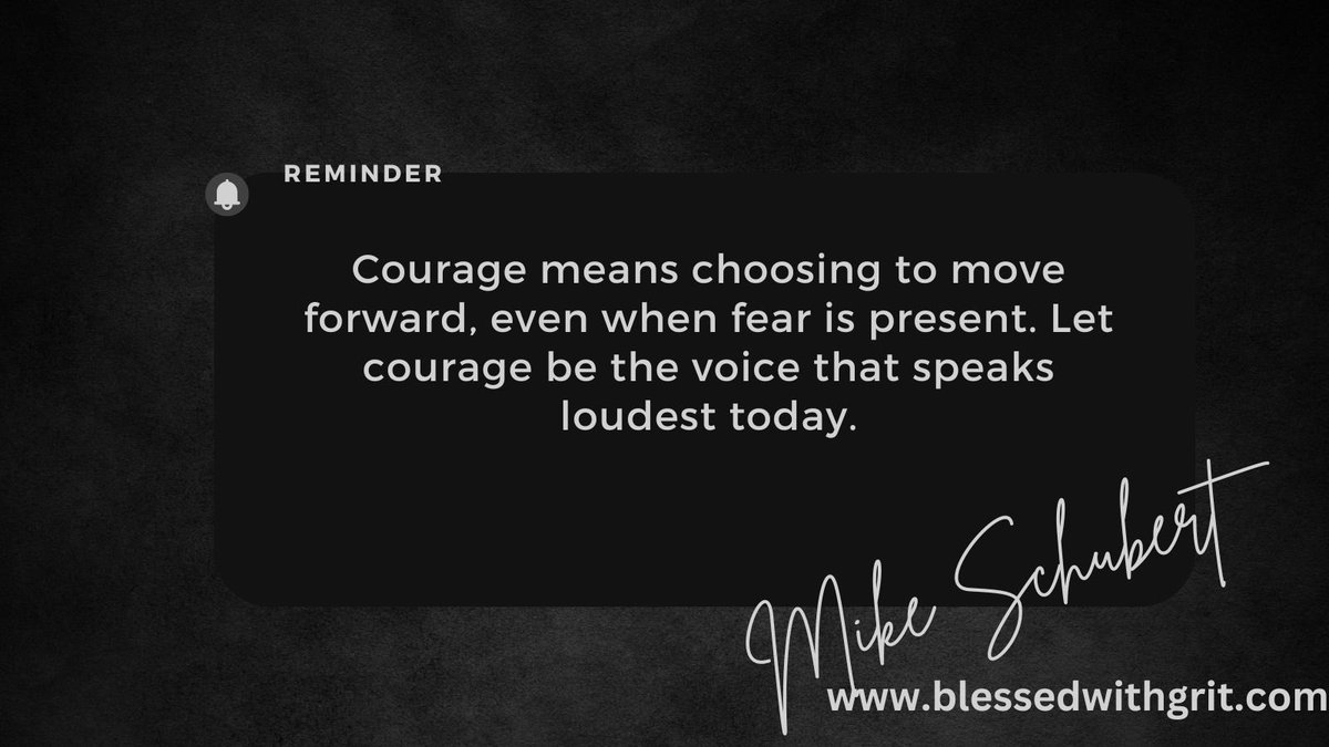 mschubert09's tweet image. #BlessedWithGrit #Leadership #CourageUnleashed #KeepGoing