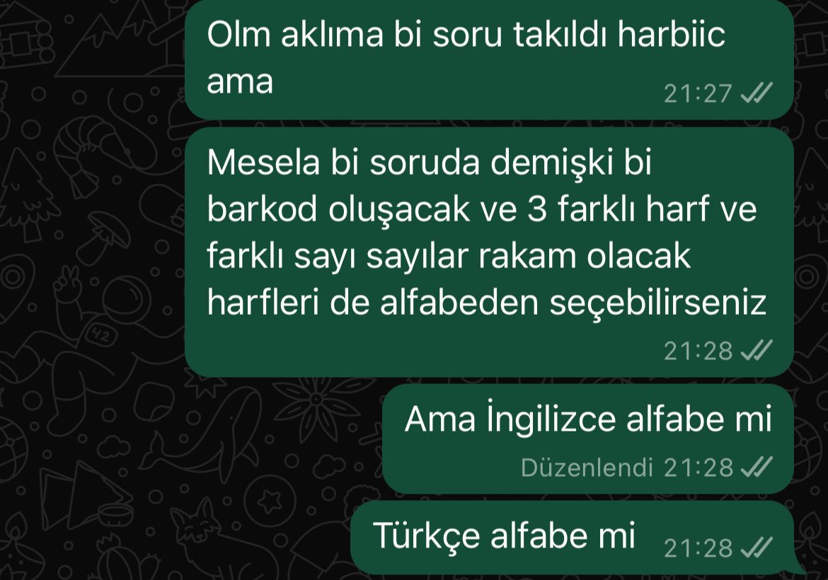 Olasılığı İngilizce almak