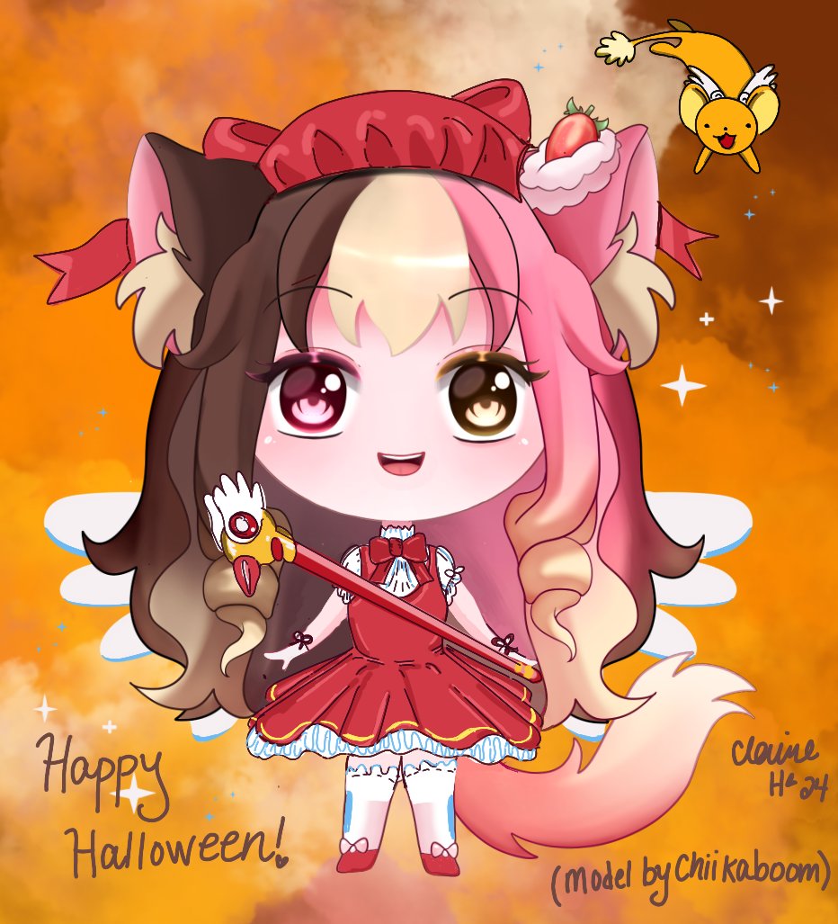 ClairefromEarth's tweet photo. ✨ I call upon the powers of my star, ancient forces near and far! 🪄 Happy Halloween! 🎃🎀 https://t.co/he9EspsWXz
