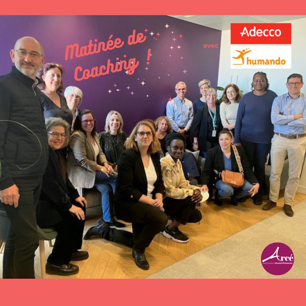 Belle matinée de #coaching #solidarité 🤝avec @Adecco et @Humando !
avenirfemmes.com