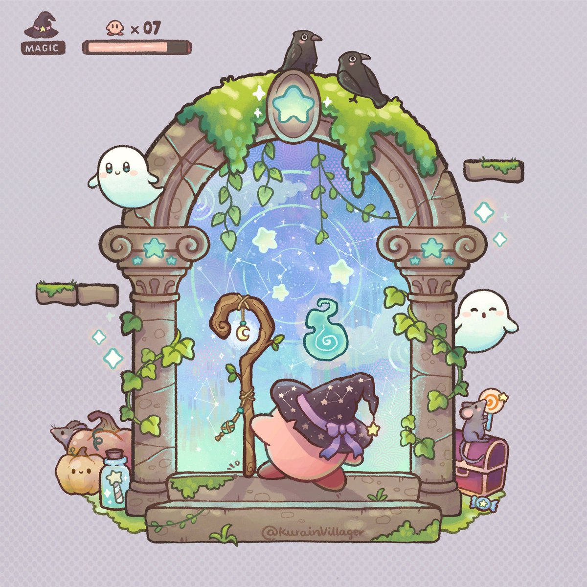 KurainVillager's tweet photo. Magic portal 🪞🌱✨ https://t.co/mAZ9sAtOKU
