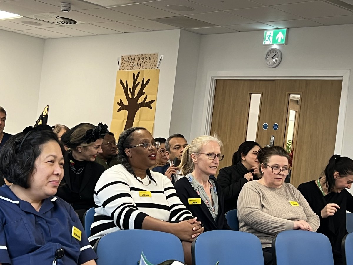 Delighted to see such a good turnout at Surgery &amp; Cancer’s first Wellbeing event <a href="/WhitHealth/">Whittington Health NHS Trust</a> A huge thank you to all who gave their time and contributed to a hugely successful event 🙏 #staffwellbeing <a href="/BariatricCNS/">Naiara Fernández</a> <a href="/LiantaDownes/">Lianta Downes RN BSc (hons) DipHE FNF Scholar 💙</a>
