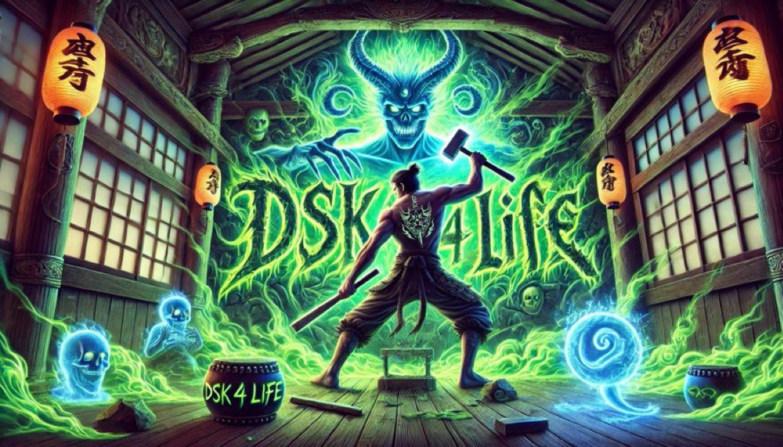 Happy Halloween to all!  

A lot of dreams can turn into nightmares if you don’t put the work into them

Grateful to be building dreams with <a href="/LongedEth/">BluΞ 😈🛠</a> and the entire <a href="/_DSKDAO_/">DSK (FREE mint)</a> community!

Community over EVERYTHING!

#ALLDAYDSK